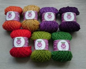 Lambswool skeins