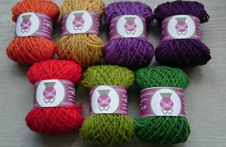 Lambswool skeins